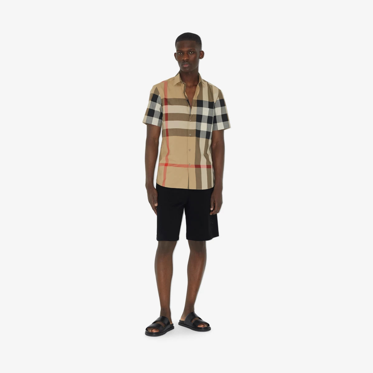 Chemise en coton Check