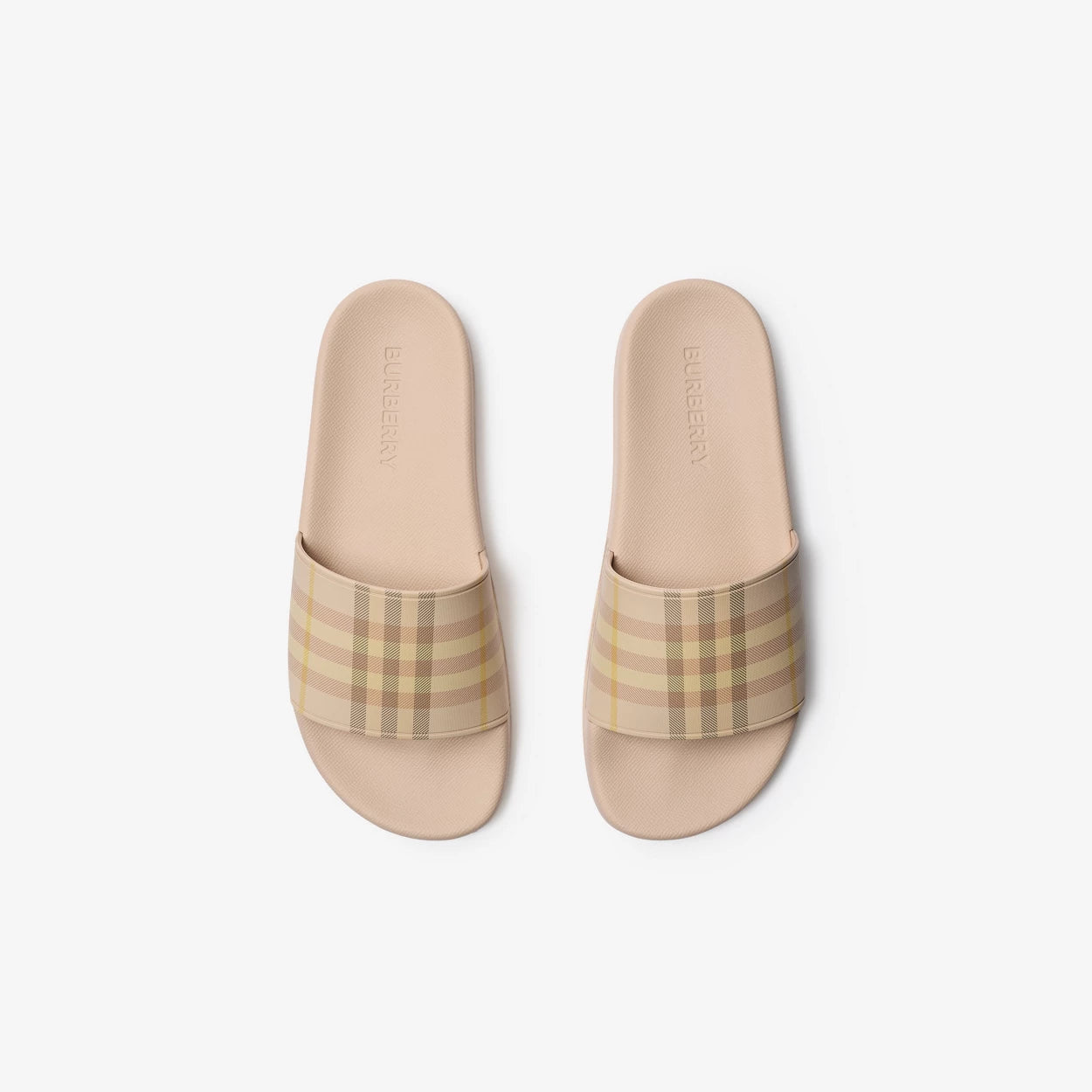 Claquette a Carreaux Rose