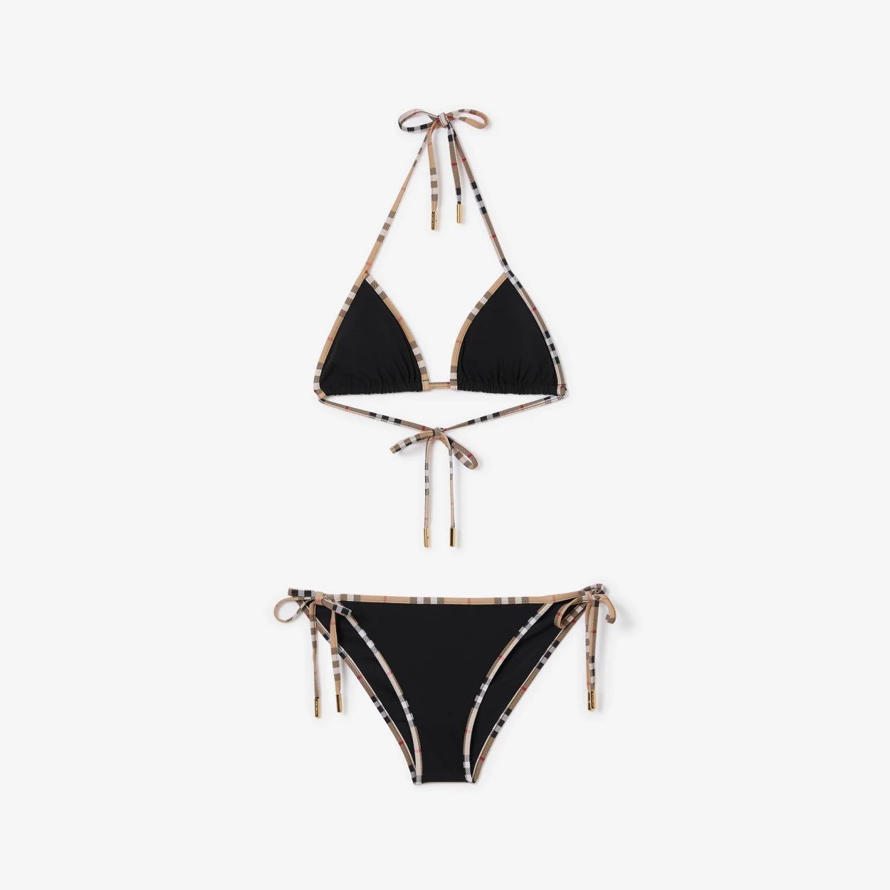 BIKINI  A CARREAUX NOIR