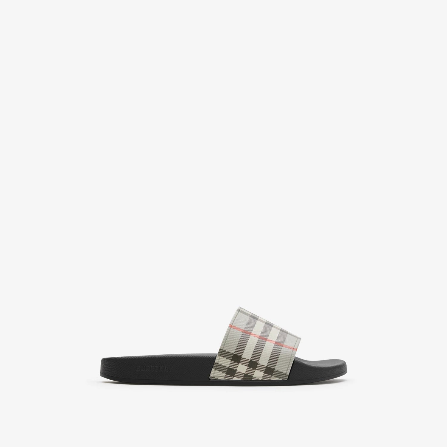 Claquette a Carreaux Grise